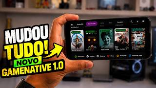 🆕 Nova Versão GAMENATIVE 1.0 mudando TUDO! O mais COMPATÍVEL MultPlataformas no ANDROID!!! 💯