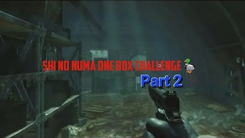 CALL OF DUTY BLACK OPS 3 SHI NO NUMA ONE BOX CHALLENGE GAMEPLAY #Part 2 (No Commentary)