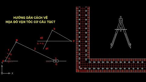 Giải bài tập Nguyên lý máy | Hướng dẫn cách vẽ họa đồ vận tốc | Bài 4