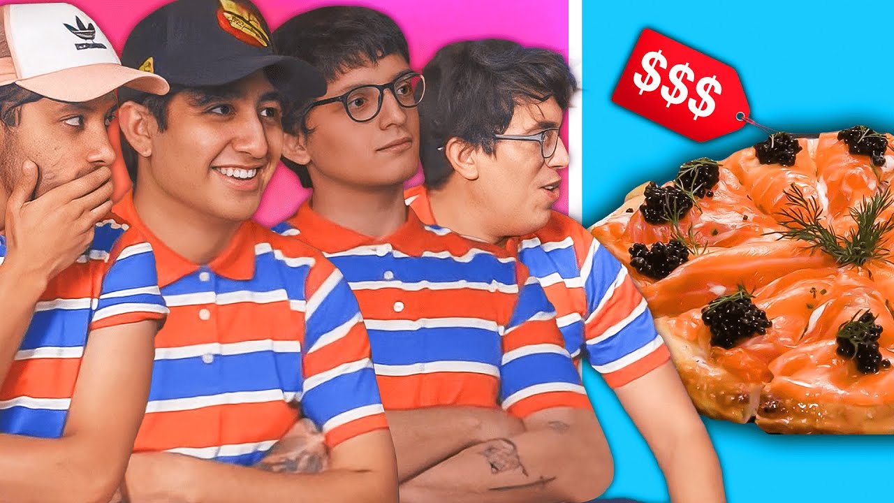 PROBANDO LA PIZZA MAS CARA DEL MUNDO 😍🤩🤑