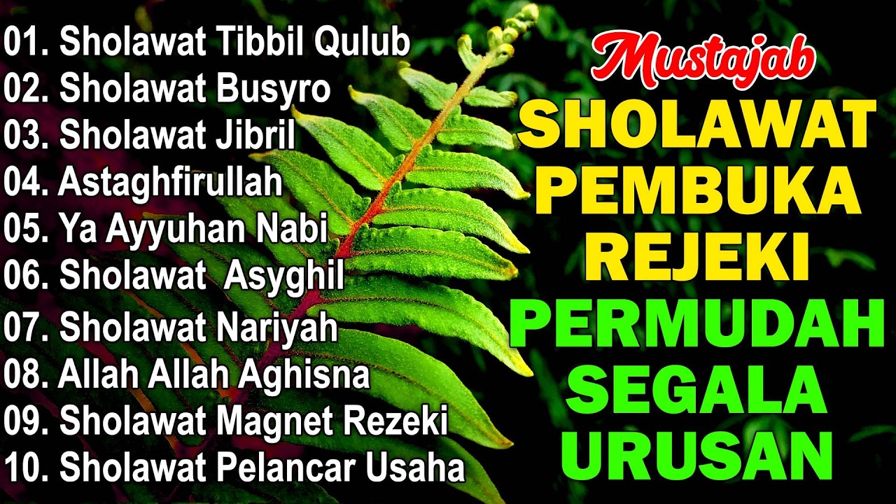 KUMPULAN SHOLAWAT VIRAL TERBARU 2026 | SHOLAWAT JIBRIL PEMBUKA REJEKI, SHOLAWAT BUSYRO, NARIYAH