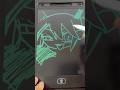 Drawing an electronic memo for Miku ! #アクマバライ