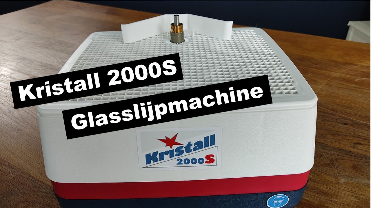 Kwadrant Tentakel capaciteit Kristall 2000S glasslijpmachine - YouTube