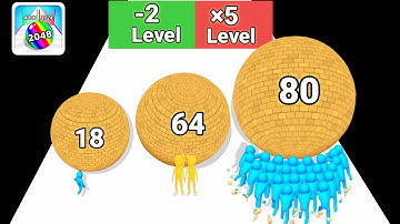 Play 99999 TikTok Video Game Walkthrough Rescue Push 3D VS Jelly Run 2048 leve part #9.