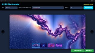 AI HDR Sky Generator