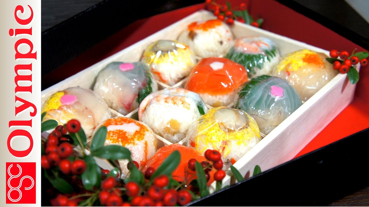 オリンピックの超簡単レシピ 手まり寿司の作り方 ☆ひなまつりにどうぞ