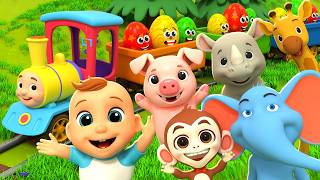 LIVE | Farm Animals Playtime + Learning for Kids | LuLu Melon Newborn Nursery Rhymes