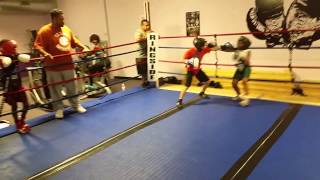 Kaleb boxing 11 year old