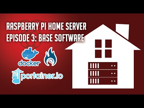 Raspberry Pi Home Server Episode 3: Base Software - OpenMediaVault - Docker - Portainer - Overclock