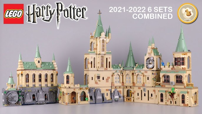 Every 2001, 2002 LEGO Harry Potter Set = Huge LEGO Hogwarts! 