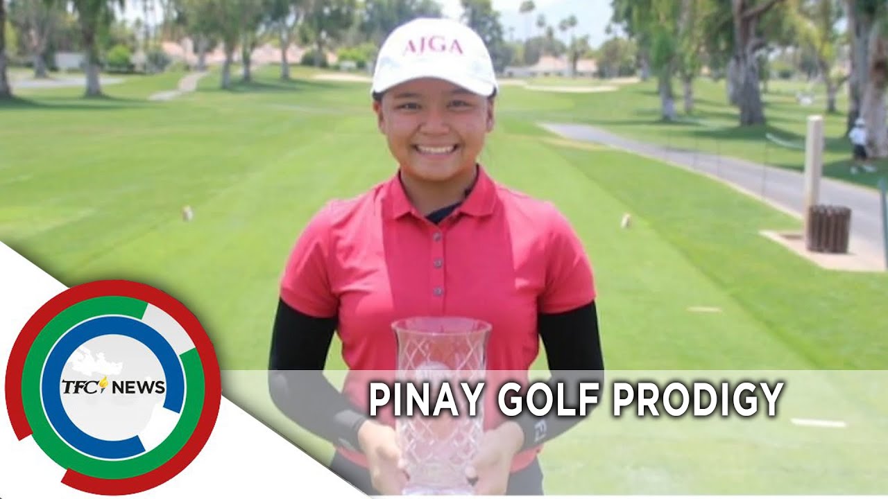 14 anyos Pinay golf prodigy matagumpay ang 2 buwang training at kompetisyon sa US | TFC News USA