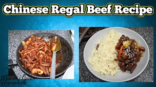 Chinese Regal Beef Recipe