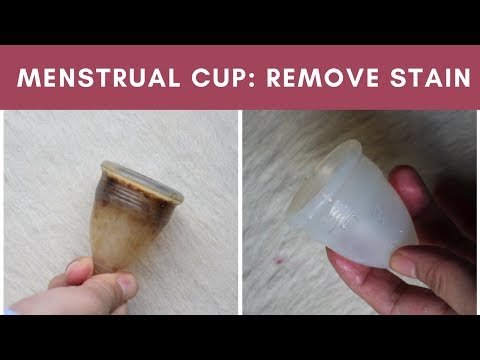 Menstrual Cup || Remove Blood Stains | Beautybyasumbal