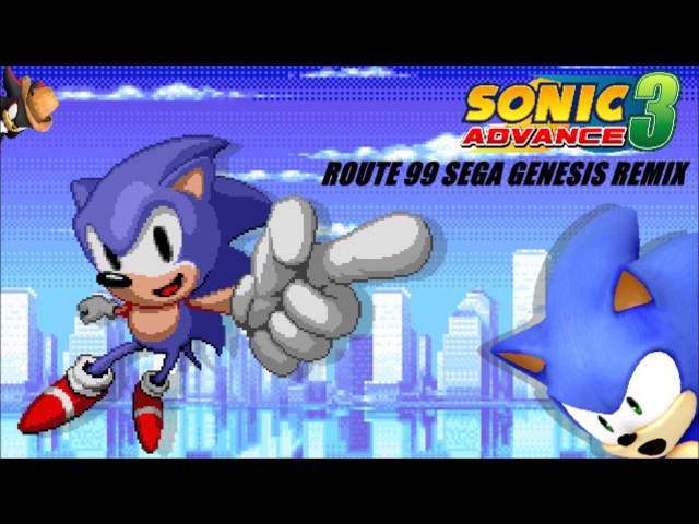 Super Partituras - Sonic Advance 3 - Route 99 (Sega - Sonic Team), sem cifra