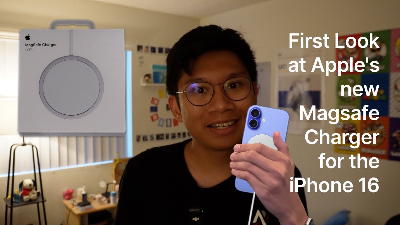 Unboxing the NEW MagSafe Charger for iPhone 16 - YouTube
