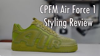 CPFM Air Force 1 Moss Green Styling Review