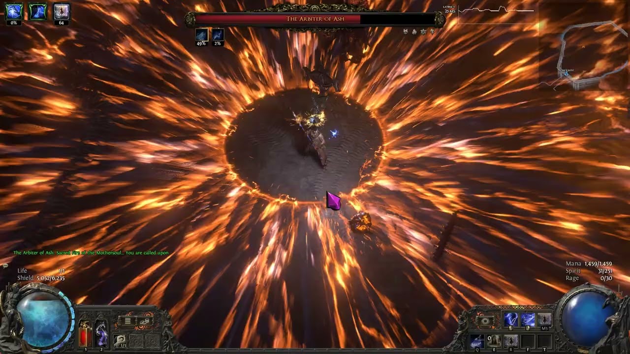 POE2 - Avatar Monk - Arbiter Max rank