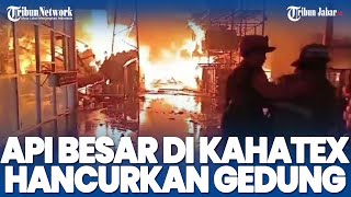 🔴BREAKING! Kahatex Terbakar Hebat, Asap Hitam Membumbung Tinggi,  Kemarin Baru 'Dihajar' Tornado