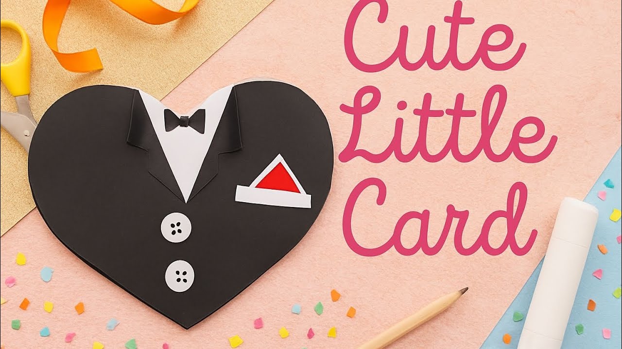 Cute Little Card That Stole Everyone’s Heart 💘 | Viral DIY Gift Idea. #craftyideas #artandcraft