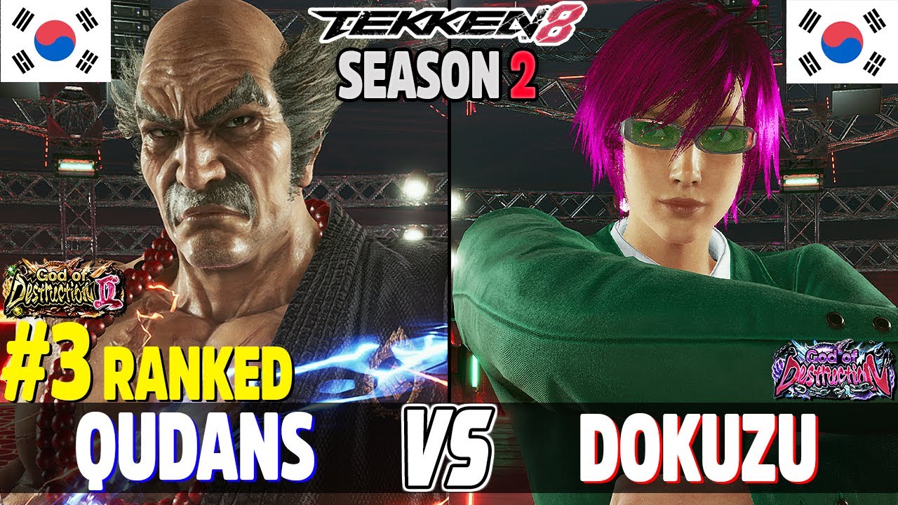 Tekken 8  ▰  QUDANS (#3 Ranked Heihachi) Vs DOKUZU (Leo) ▰ High Level Gameplay!