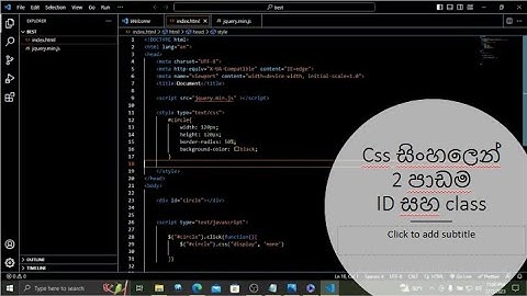 Web Developing Sinhala | How To create A WebSite Using CSS | CSS Sinhala |Black Tiger