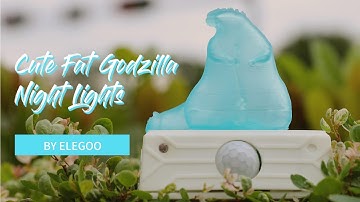 ELEGOO Project: 3D Printed Fat Godzilla Night Light Based on Arduino Nano