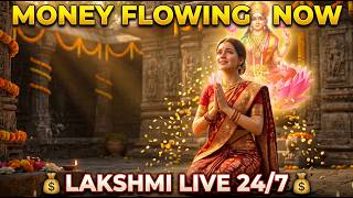 LIVE Lakshmi Mantra Meditation | For Wealth, Attracting Blessings in Abundance, and Grow Confidence
