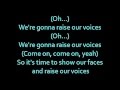 Barbie Movie Song Raise Our Voices Lyrics On Screen