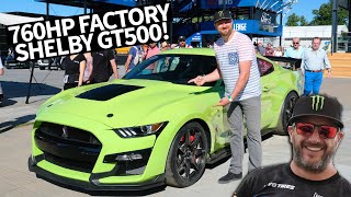 Most Powerful Street-legal Ford EVER! 760hp Ford Mustang Shelby GT500 Shredding w\/Vaughn Gittin Jr.