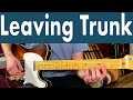 How To Play Leaving Trunk On Guitar | Taj Mahal Guitar Lesson + Tutorial + TABS