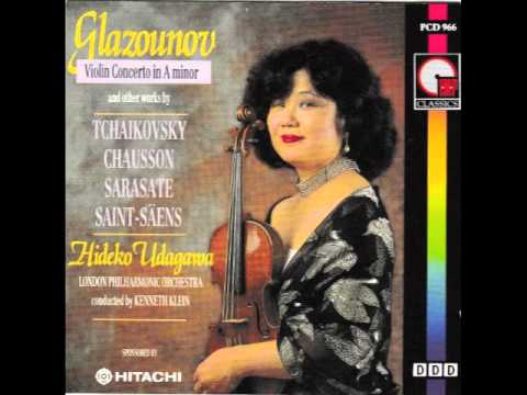 Glazounov: Violin Concerto in A Minor (Udagawa)