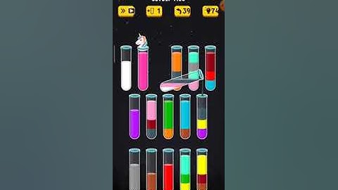 Colour Water Sort 3D level 1155