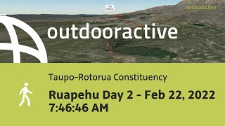 Interactive 3D video: Ruapehu Day 2 - Feb 22, 2022 7:46:46 AM