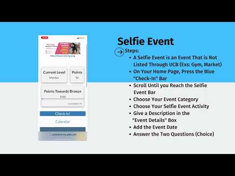 Uploading Selfie Event