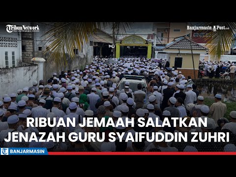 Ribuan Jemaah Salatkan Jenazah Guru Syaifuddin Zuhri, Dilakukan Beberapa Kali