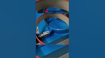 RONGDA Round Box Making Machine Edge curling machine for birthday cake boxes