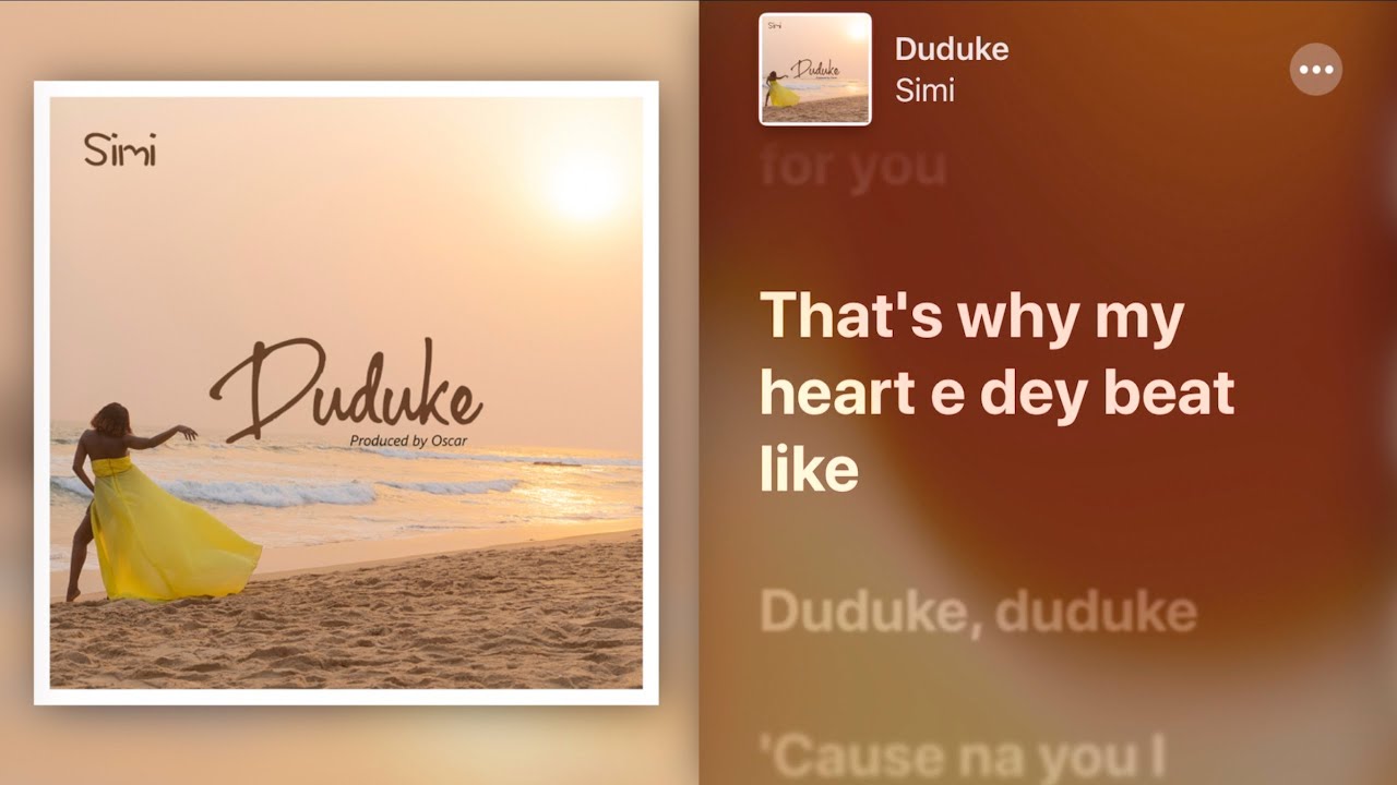 Simi - DUDUKE (Lyrics)