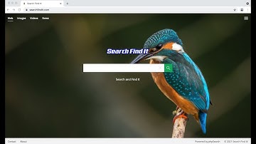 Searchfindit.com (Search Find It) browser hijacker removal.