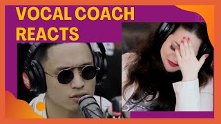 VOCAL COACH Reacts to MICHAEL PANGILINAN "Rainbow" / (South Border) LIVE on WISH/EMOTIONAL REACTION