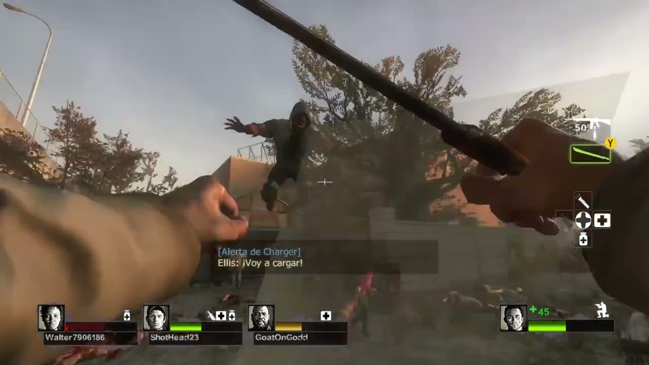 Left 4 Dead 2 xbox 360. Moments. Slow motion.