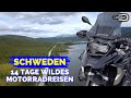 Szene aus dem Motorrad-Reisevideo „Mit dem Motorrad durch Schweden | Das schönste Land für Motorradreisen" in Schweden – Bild 3 von 3