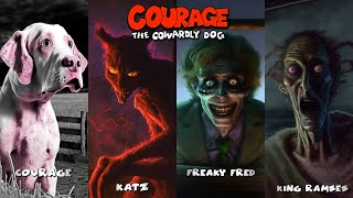 Courage The Cowardly Dog as an 80's Horror Movie