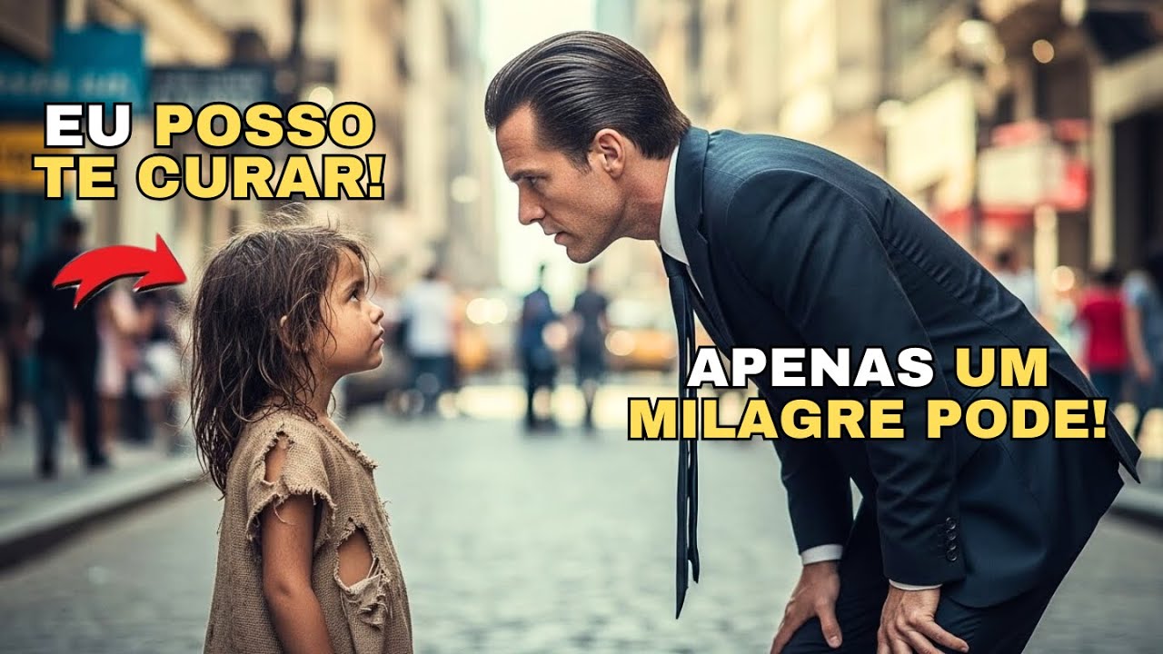 O Milionário fez todos os tratamentos sem resultado — até que Menininha de Rua fez o impossível