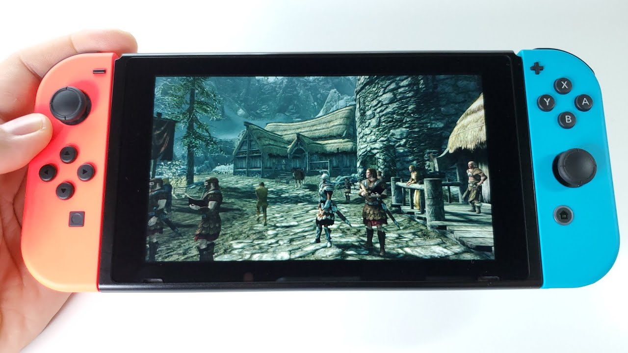 skyrim on nintendo switch lite