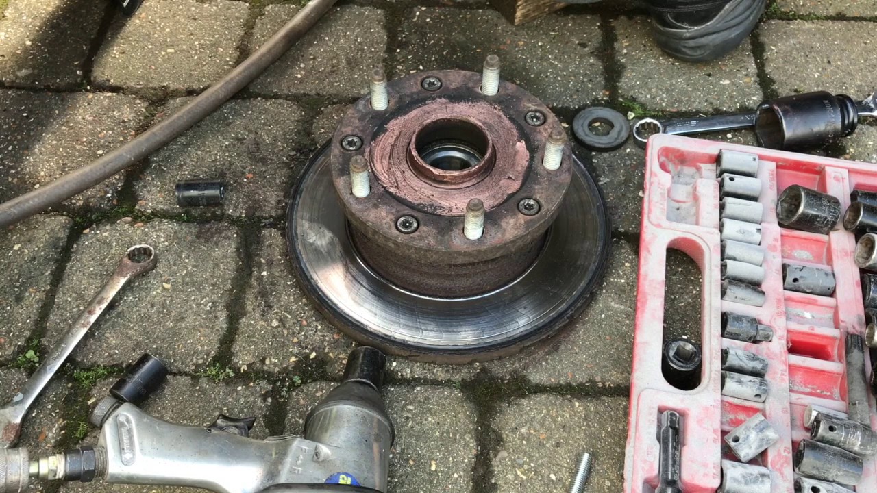 2016 ford transit 250 front rotor removal