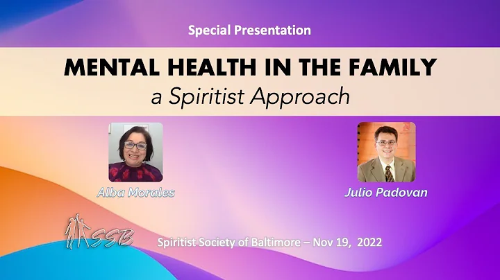 Mental Health in the Family, a Spiritist Approach ...