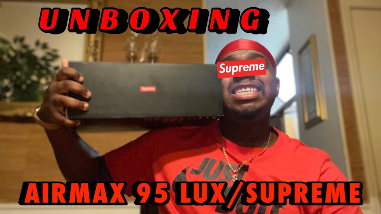 AIRMAX 95 LUX/SUPREME