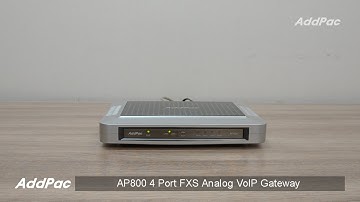 AP800 4 Port FXS Analog VoIP Gateway(4포트 아날로그 FXS VoIP 게이트웨이)