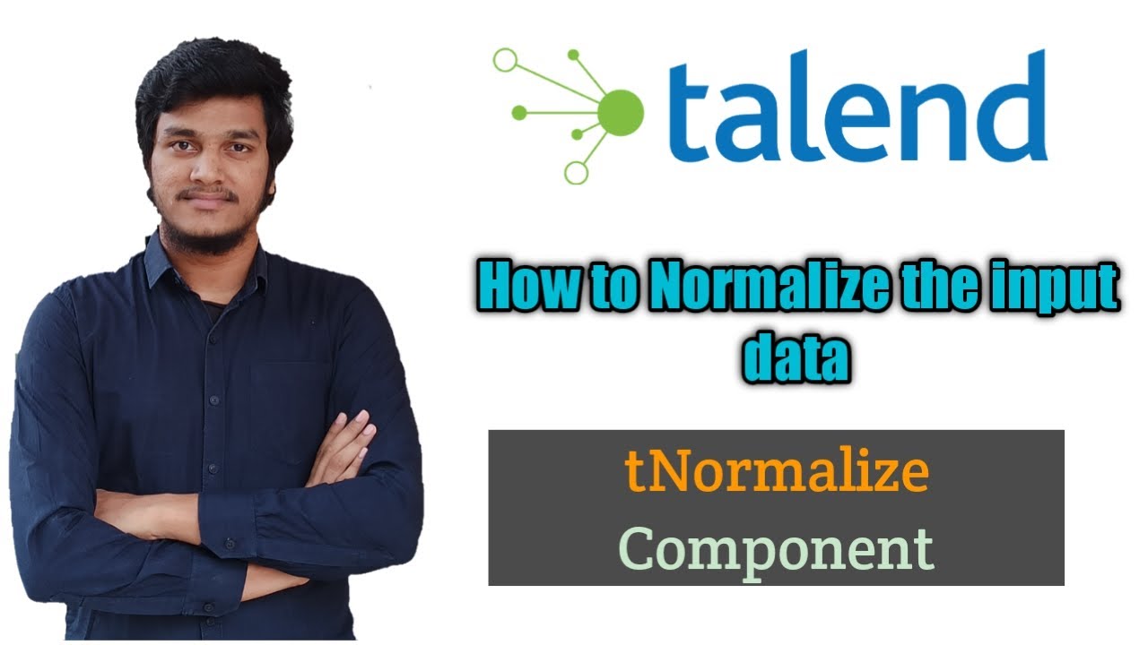 64.How to Normalize the Input Data in Talend l tNormalize Component l ...