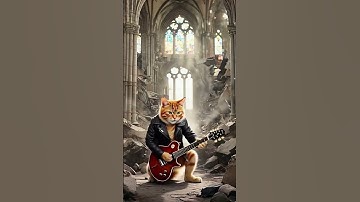 Thumbnail of Mr Biggles Loves Zombie Song by the Cranberries!! #ai #aiart #cat #tabby #zombie #dance #cranberries